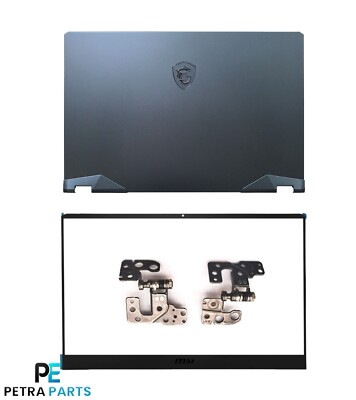 New for MSI GE66 Raider GE66VR MS-1541 MS-1542 LCD Back Cover Bezel Hinges Blue