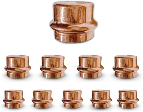ProPress Fitting Copper Cap 3/4" Pack of 10