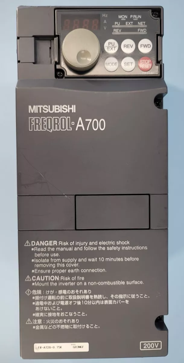 MITSUBISHI FR-A720-0.75K INVERTER