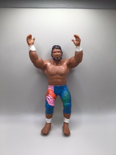 WWF HAKU WRESTLING ACTION FIGURE LJN 1989 BLACK CA...
