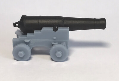 64 Pfünder Schiffe Marineflügel Brüstungskanone (1/56) 28mm Maßstab