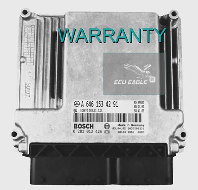 ECU Steuergerät MERCEDES 2.2 CDI 0281012426 A6461534291 cr3.41 100% Garantie