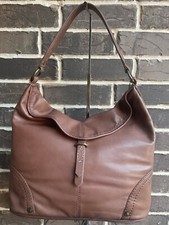 NWT 348 Frye Campus Hobo Shoulder Bag Cognac Brown Leather