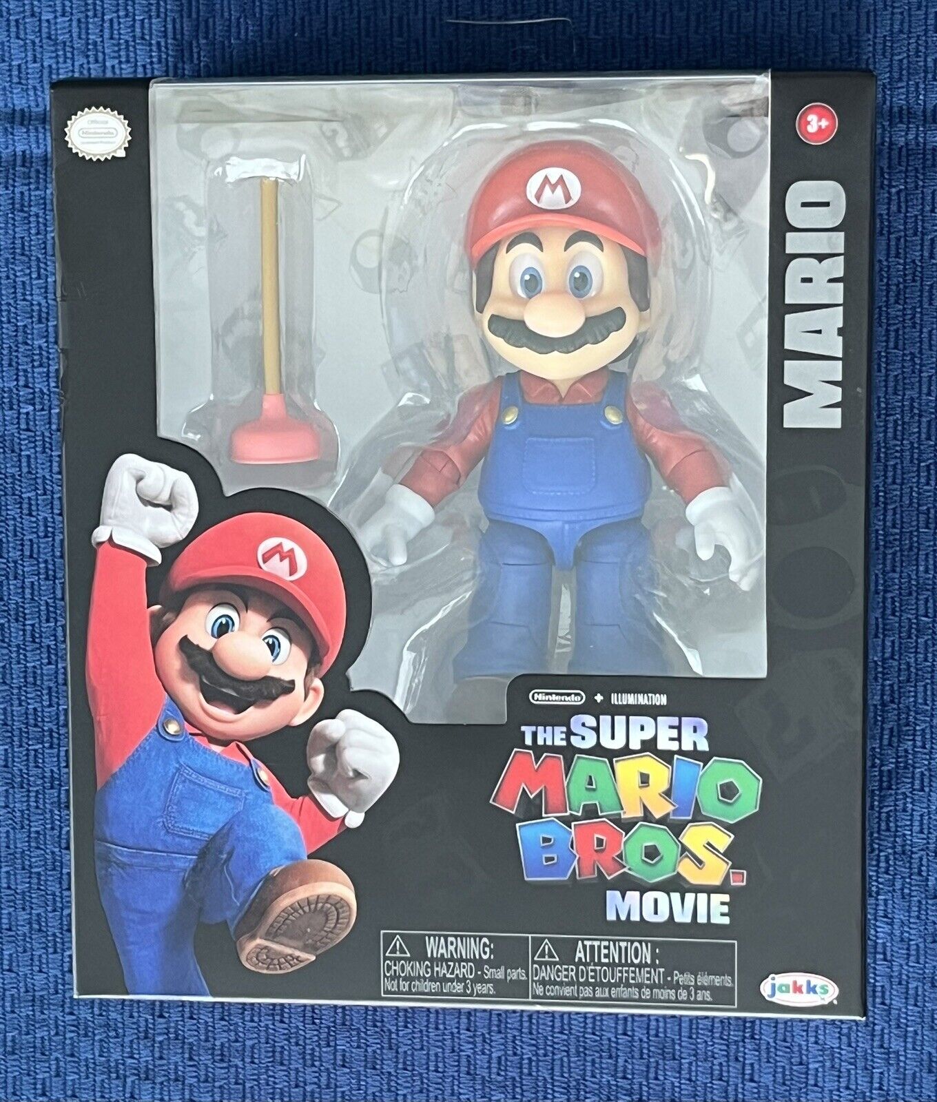 Nintendo The Super Mario Bros. Movie Mario Figure With Plunger Accessory :  Target