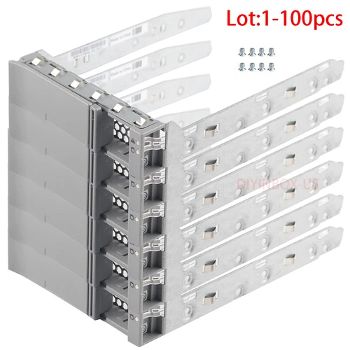 Lot 3.5'' LFF SAS Hard Drive Tray Caddy 800-37836-01 For Cisco UCS C220 C240 M3
