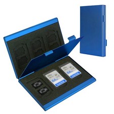 SD Card Holder SD Card Case LAVILI CF Memory Card Holder Case Aluminum Alloy ...