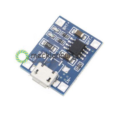2PCS Model TP4056 5V Micro USB 1A Lion Battery Charger Board with Protection