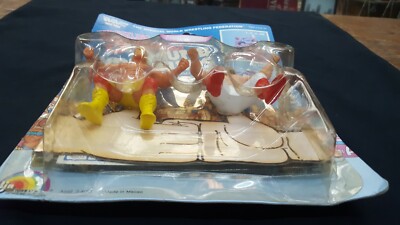 NOS 1985 Superstar Thumb Wrestlers Hulk Hogan & Big John Studd