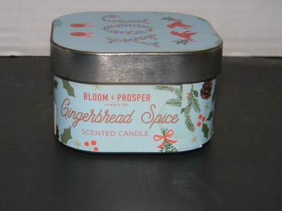 Bloom & Prosper Gingerbread Spice Scented Candle 4oz NEW
