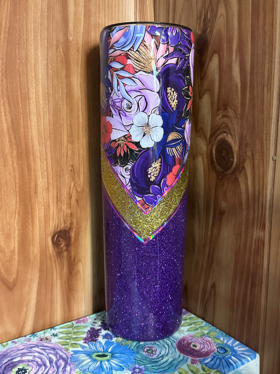 35 oz glitter skinny tumbler | eBay