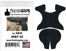 Tractiongrips rubber gun grip tape overlay for Smith & Wesson M&P45  S&W M&P 45 