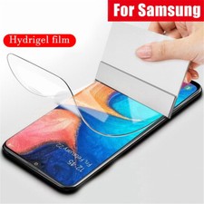 Hydrogel Film for Samsung Galaxy A34 A54 A14 S23 S21 S20 Plus S10 Note 20 Ultra