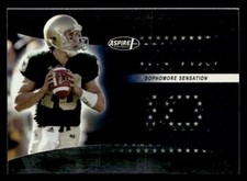 Brady Quinn 2007 SAGE Aspire 5 Star  Card #17 Notre Dame Fighting Irish