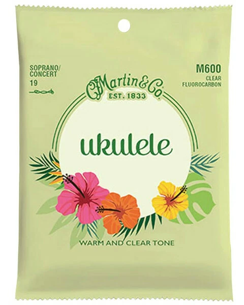 Martin M600 Fluorocarbon - Saiten für Sopran- /Konzertukulele