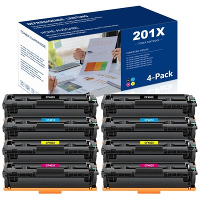 Toner für HP 201X CF400X Color Laserjet Pro MFP M277DW M277N M274N M252N M252DW