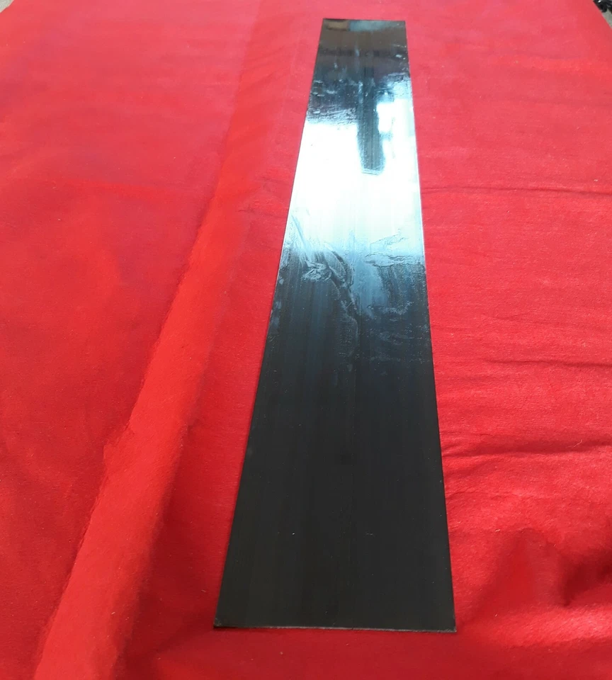 CS95 HIGH CARBON STEEL. Spring steel strip Spring band steel 105mm x 0.7mm X 1000mm CS95 carbon steel.