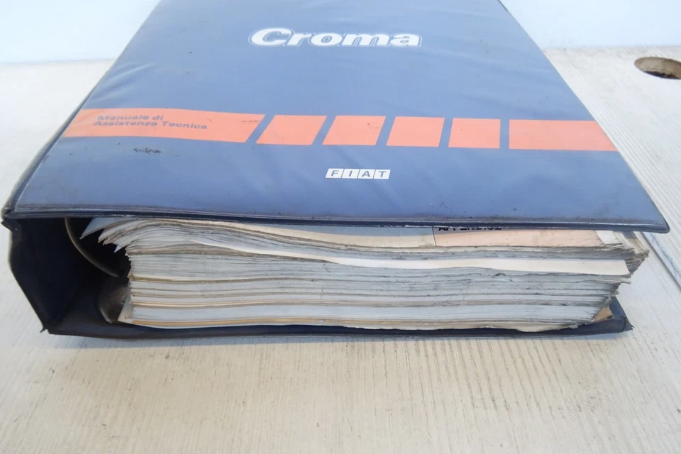 manuale officina Fiat Croma 1986 Motore cambio catalogo assistenza tecnica - Immagine 2 di 4