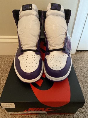 Nike Air Jordan 1 Alto Og Court púrpura 2.0 para hombres talla 11.5 | eBay