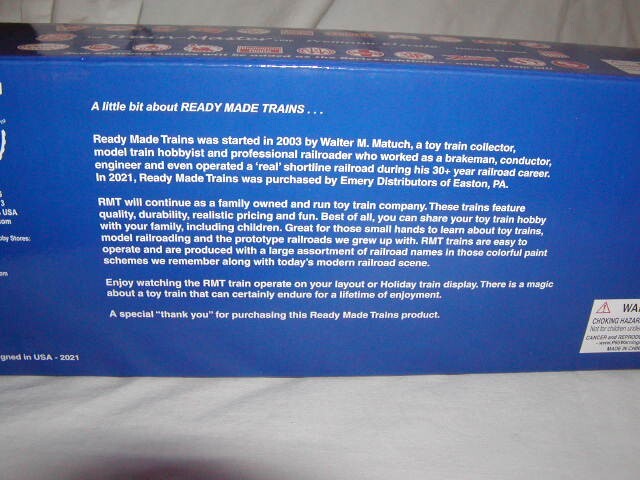 Ready Made Trains RMT-86199-262 IGA Foods Woodside Reefer Car O-027 2024 Display