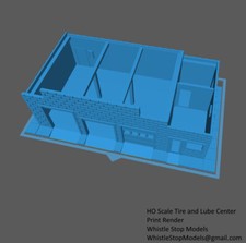 HO scale Tire ad LubeCenter HO6503