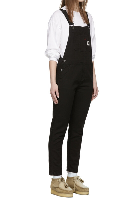 Carhartt WIP women's black overall S | eBay