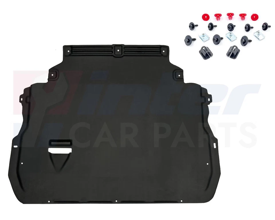 Undertray Under Engine Cover + Fitting Kit for Volvo V40 2012-2020 Petrol Diesel