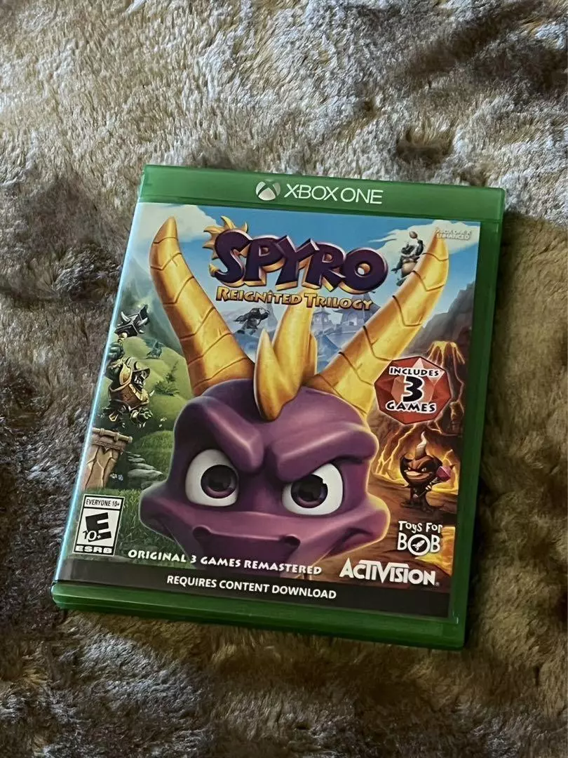 Xbox Spyro Reignited Trilogy Import North America one Used eBay