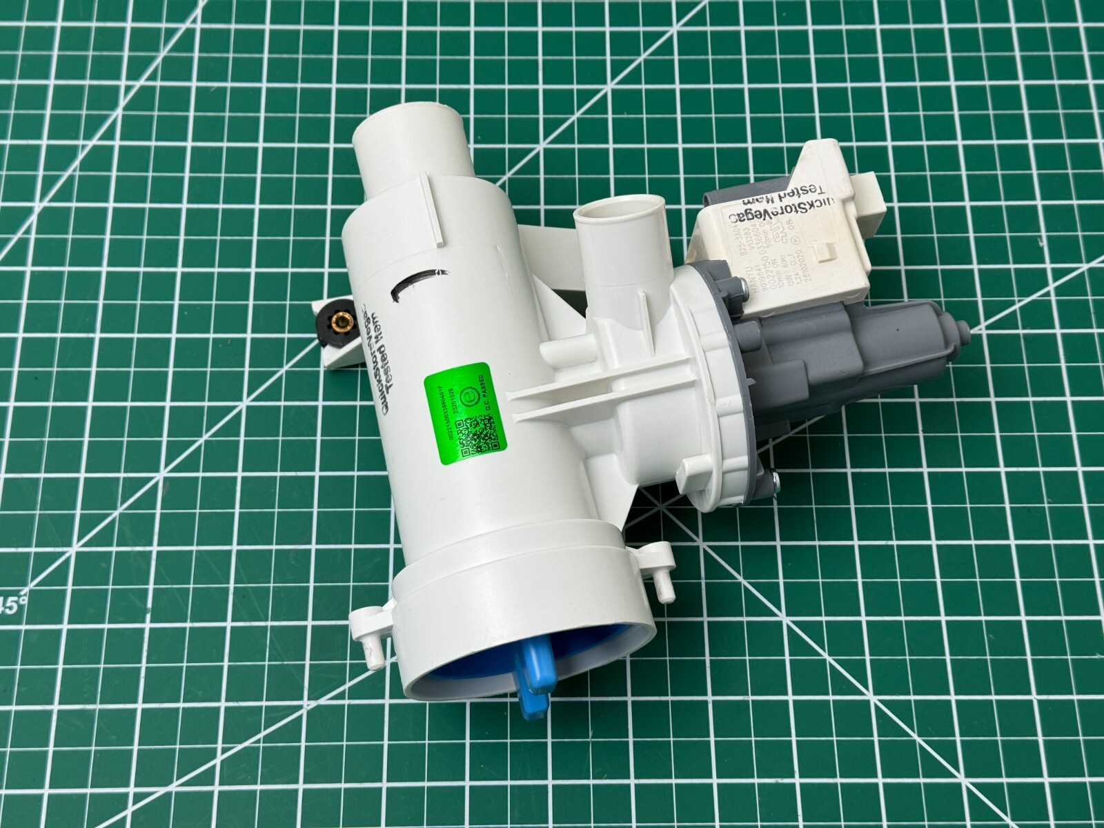 Ge Washer GE Genuine OEM Washer Drain Pump & Filter (WH11X29539) - Direct Replacement Part G E Washing Machine - Foto 5