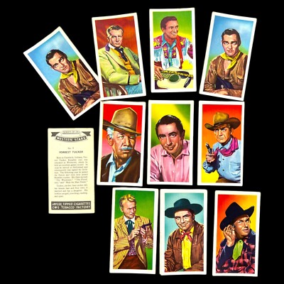 Jaycee Zigaretten C.W.S Tabakkarte WESTERN STARS - Wählen Sie Ihre Karte/n