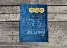 Album per monete da 1 dollaro USA. Serie "Prezients" Folder American Dollars