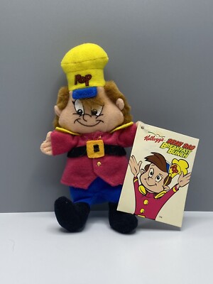 VINTAGE KELLOGG S RICE KRISPIES POP! Plüschpuppe Promotion  