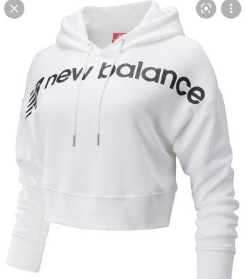 womens new balance optiks white cropped 