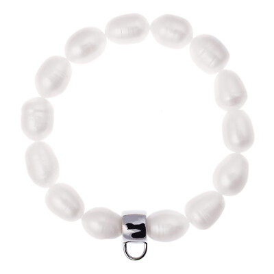 Dream Charms Beads Bracelet Real Silver 925 Sterling With Charm Carrier 19cm Stre