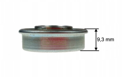 28,6 Mm X 12,2 Mm X 9,3 Mm Universale Tosaerba Cuscinetto Cuscinetto A Sfera - Foto 3