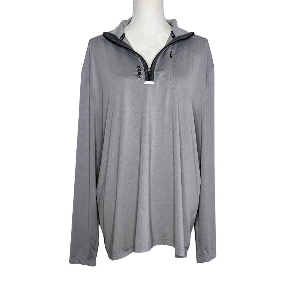 Reebok Jacket Quarter Zip Pullover Performance Sw… - image 1