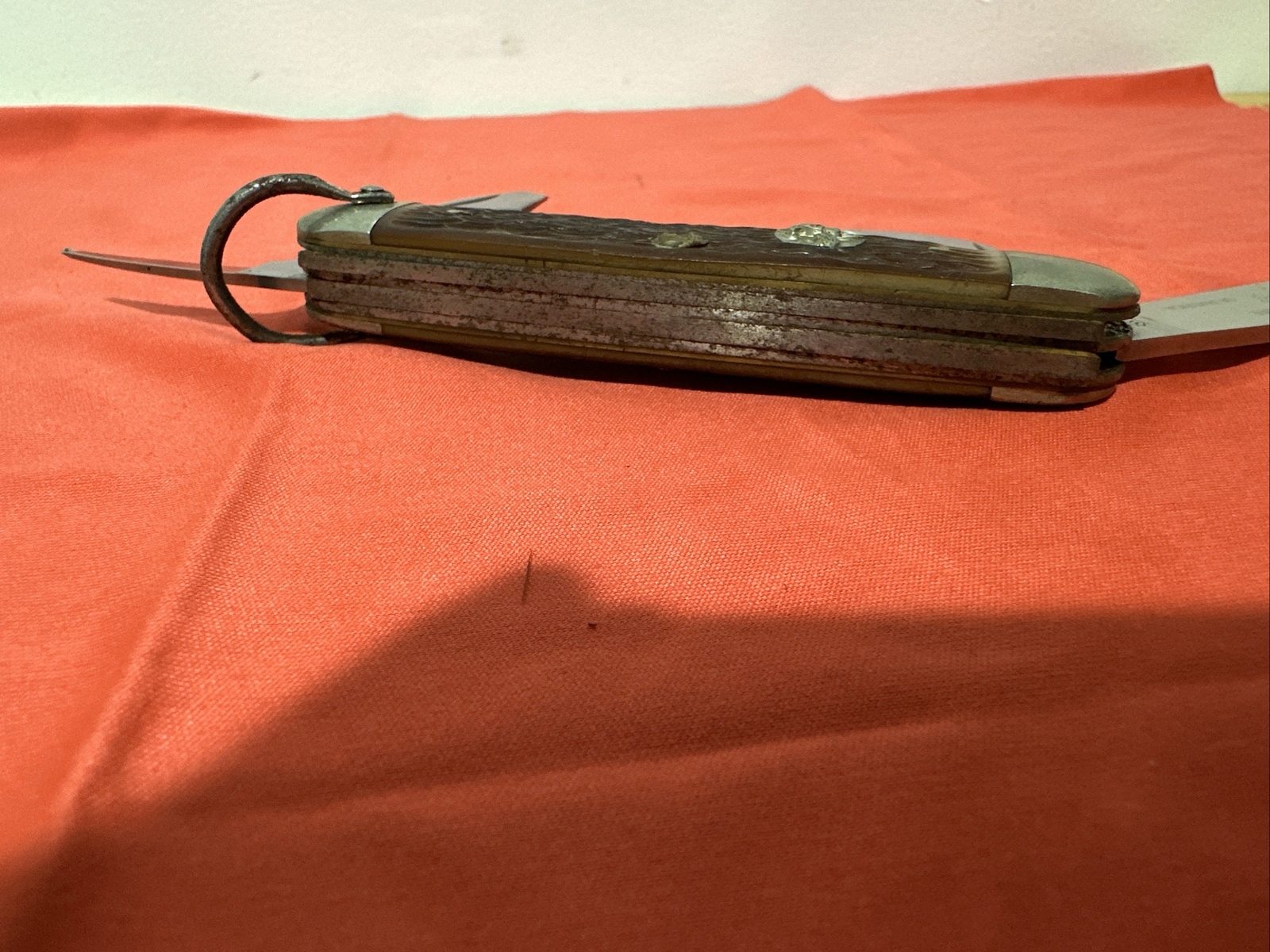 VINTAGE CAMILLUS NEW YORK USA OFFICIAL BOY SCOUT POCKET KNIFE WITH NAME AND DATE eBay