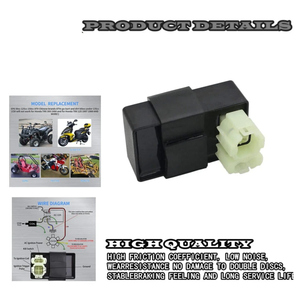 CAIXA CDI PARA POLARIS OUTLAW 50 ATV QUAD 50CC 0454723 - Imagem 2 de 4