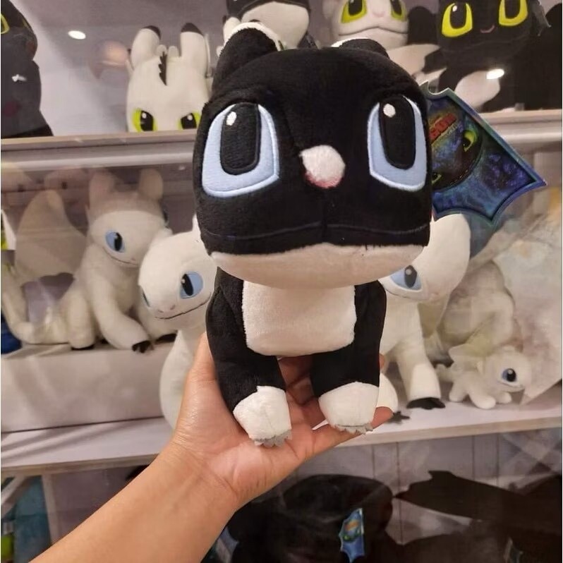 Licensed Toothless Baby Night Light Plush Doll 1x8 inch How to Train Your  Dragon