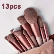 13pcs Professional Makeup Brush Set Soft Fur Beauty Eye Shadow Foundation Blush