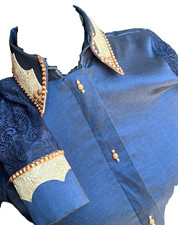 Western Showmanship Horsemanship Pleasure Show Shirt -Taffeta Show Shirt