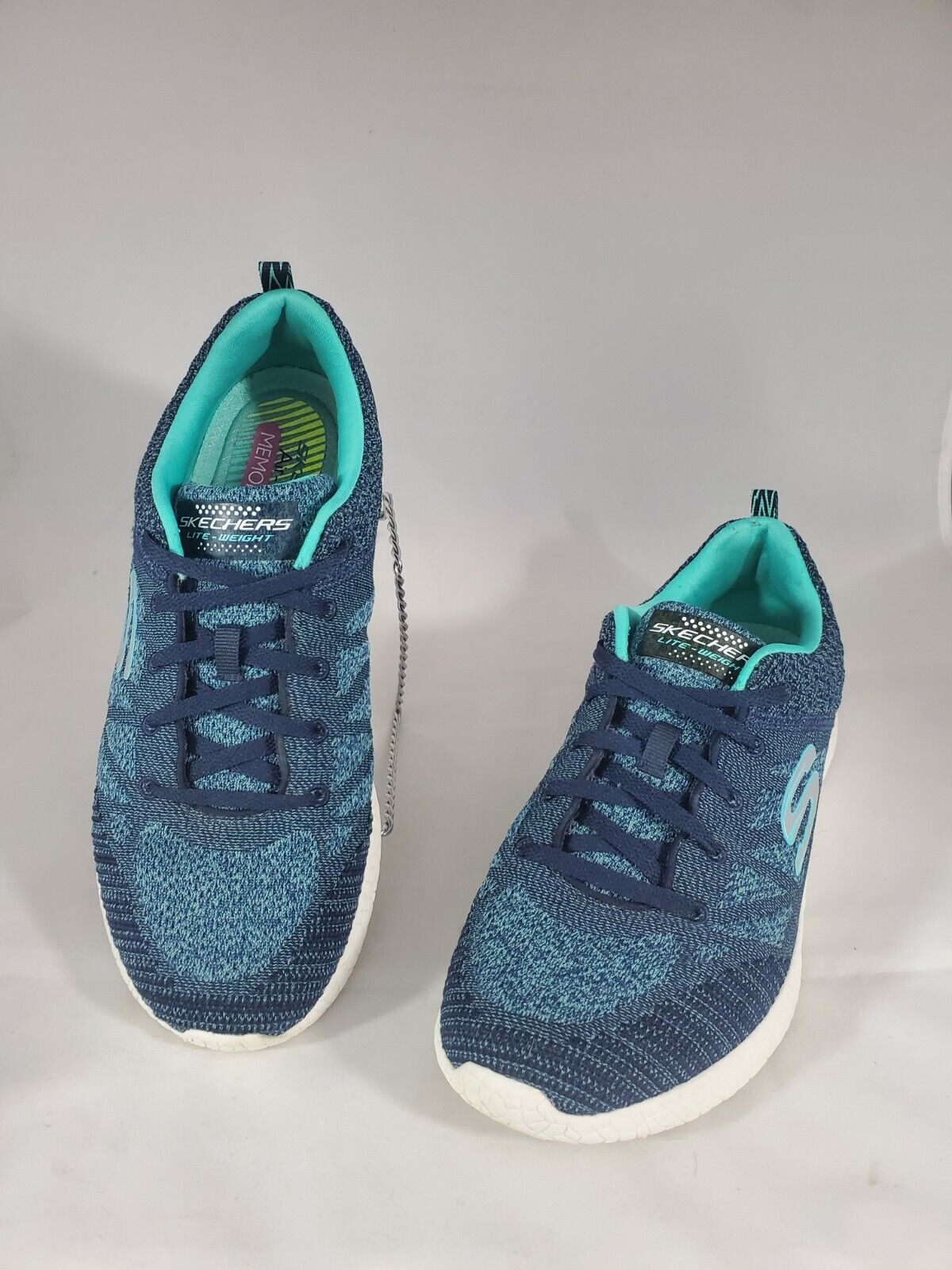 Sip cruzar mercenario Skechers Womens Burst Air Cooled 12433 Blue Running Shoes Sneakers Size 9 |  eBay