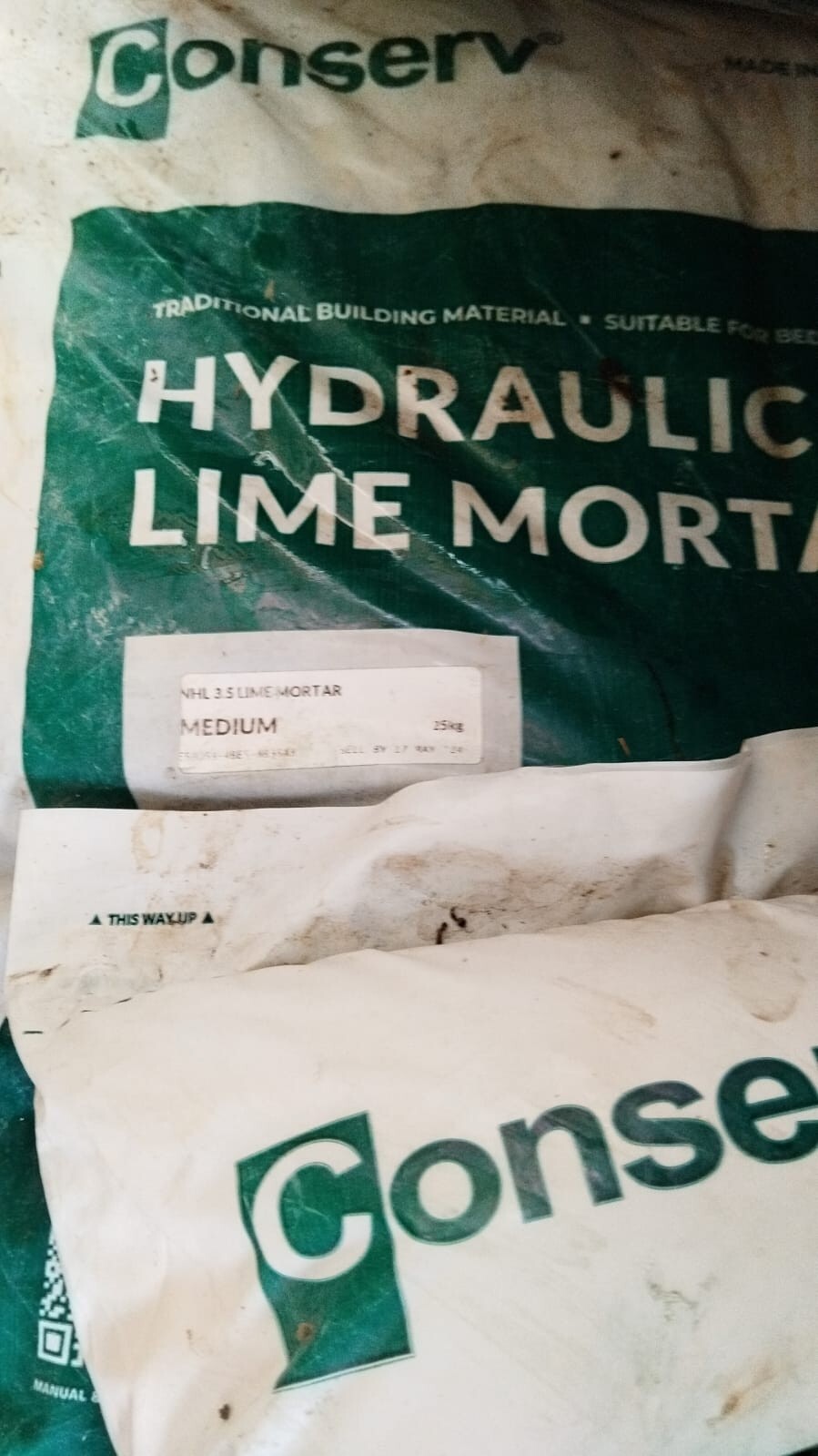 Hydraulic Lime Mortar Mix 25kg x 10 Winchat NHL3.5 eBay