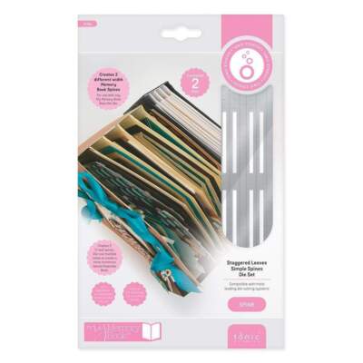 Tonic Studios Stanzschablone 6tlg. - Memory Book Sweet Recollections Half Cut