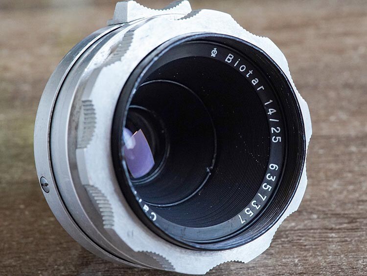 Biotar 25mm f/1.4 Carl Zeiss Jena №6357357 Pentaflex-16 Cine Biotar 25mm f/1.4 Carl Zeiss Jena №6357357 Pentaflex-16 Cine