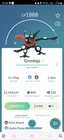 Shiny Greninja ( Halloween Costume ) Pokemon Tr@de Go