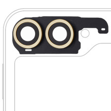 Back Camera Lens With Cover Bezel Ring Compatible For Samsung Galaxy Z Flip 6 5G