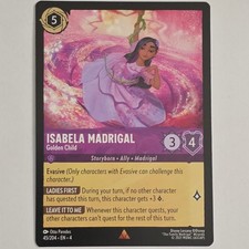 Isabela Madrigal - Golden Child 45/204 Ursula's Return Disney Lorcana NM