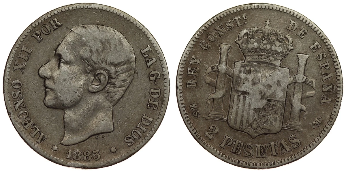 1883 Year Spanish Coins for sale | eBay