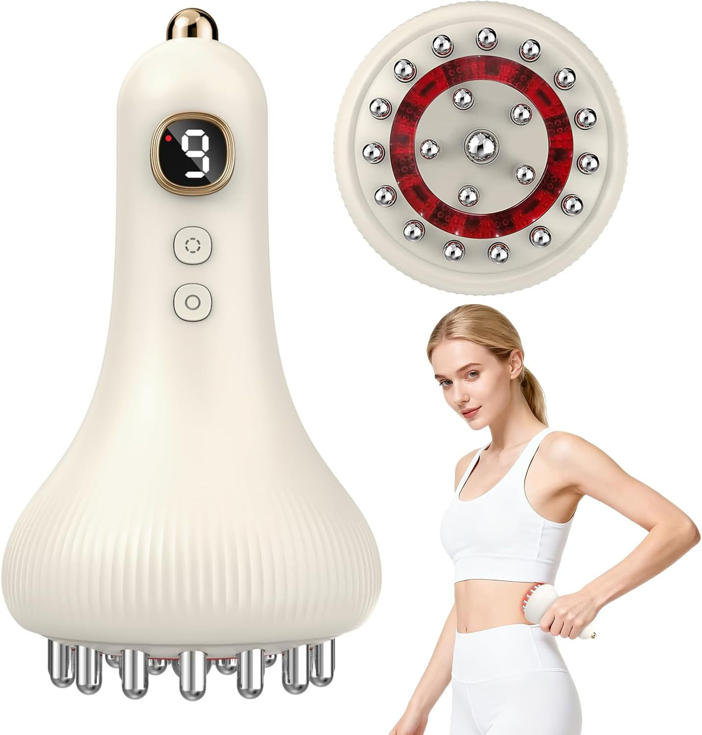 Massaggiatore Elettrico Professionale 9 Livelli per Cellulite e Muscoli - 1