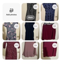 Lot/Bundle Of 12 Womens/Juniors Dresses/skirts Size Small  - FINAL SALE